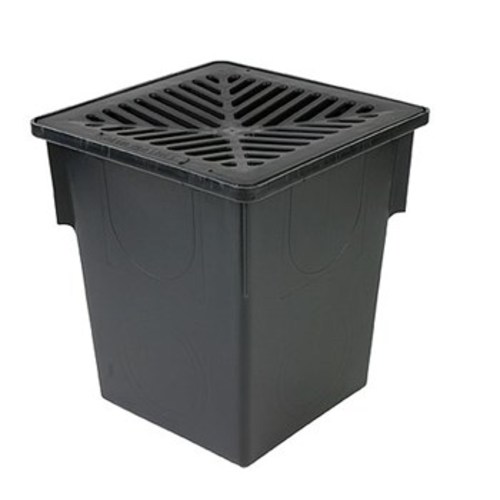 RELN SERIES 250 PIT 250X250X285mm COMPLETE WITH CONCAVE GRATE