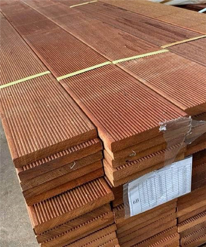 DECKING MERBAU KD SELECT (REEDED ONE FACE) SOLID 140 x 19mm