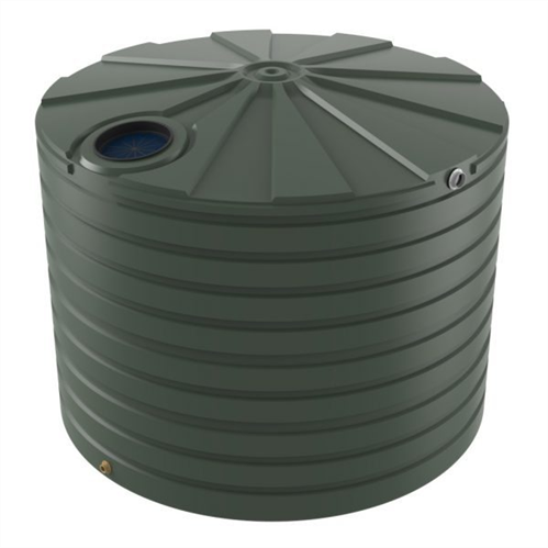 Water Tank Bushmans Round Tall 15000Lt | Agnew Building Supplies