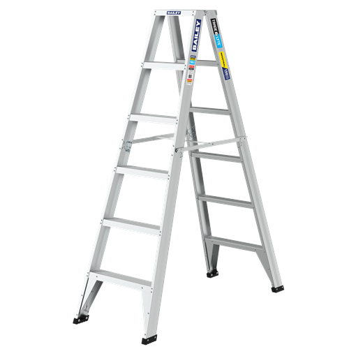 LADDER ALUMINIUM DOUBLE SIDED (LYTE) TRADE 150kg