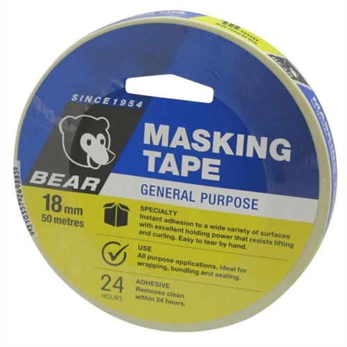 TAPE BEAR GENERAL PURPOSE MASKING