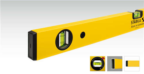 STABILA SPIRIT LEVEL BOX FRAME - ROTATABLE ANGLE VIAL