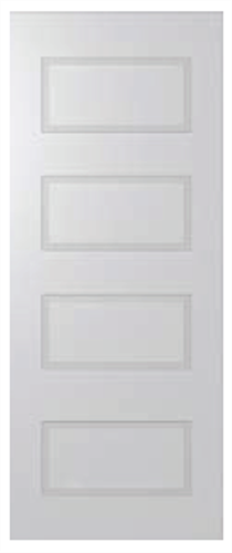 HUME DOOR SOR12 SORRENTO INTERNAL 6mm PRIMED MDF