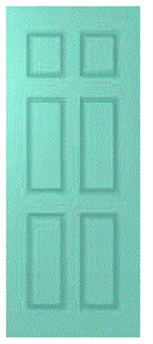 HUME DOOR XV4 VAUCLUSE (HMR MDF CORE) DURACOTE (TEMPERED HARDBOARD)