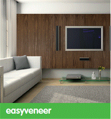 EASYCRAFT easyVENEER 300 (4mm) GROOVE EG300  MR MDF 2400 x 1200 x