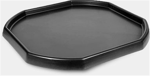 TRAY ALL PURPOSE **2NDS** PLASTIC BLACK 940 X 940mm