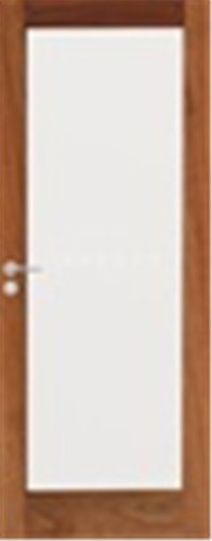 DOOR WIN 21 GL CLEAR 2040 x 820 x 40mm