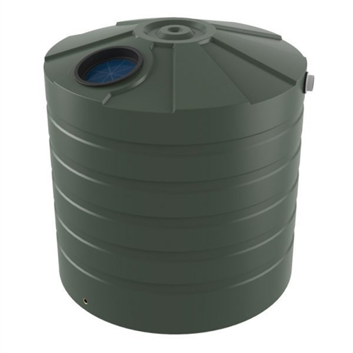 WATER TANK BUSHMANS ROUND TALL 2550lt