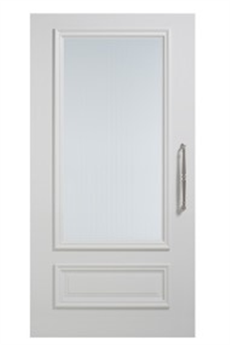 CORINTHIAN DOOR PENINSULA PPENWS 2G, PRIMED MDF SKIN, SOLID MDF CORE, HARDWOOD MOULDINGS