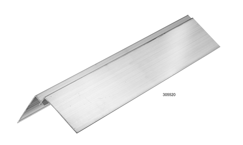 HARDIE™ AXON/EASYLAP/EASYTEX/FINE TEXTURE/BRUSHED CONCRETE ALUM INTERNAL CORNER 9 x 3000mm