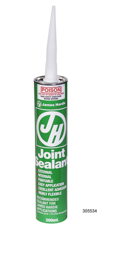 JAMES HARDIE JOINT SEALANT CARTRIDGE 300ml