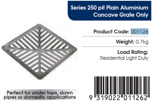 RELN SERIES 250 GRATE ONLY