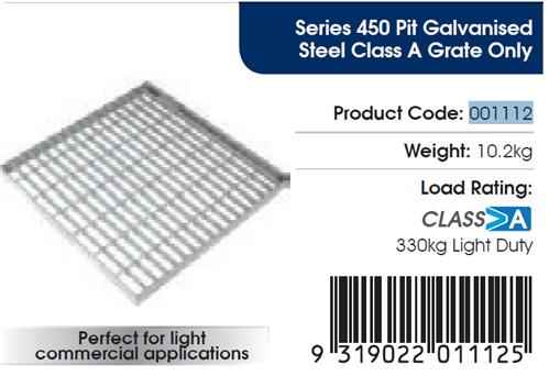 RELN SERIES 450 GRATE ONLY