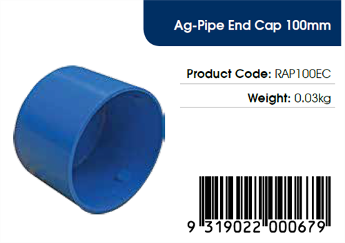 AGFLO 100mm END CAP | Agnew Building Supplies