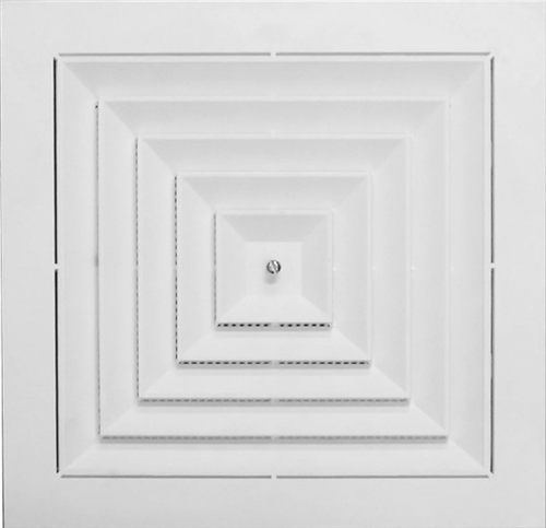 VENT PLASTIC WHITE  SQUARE