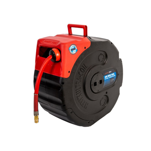 HOSE REEL (RETRACTABLE), HELIX, PVC, AIR, CONTROLLED RETURN