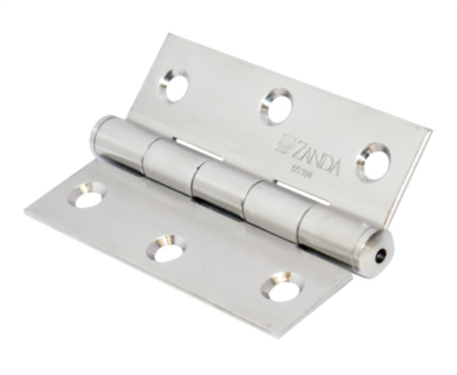 ZANDA SS BUTT HINGE LOOSE PIN - 100 X 75 X 3MM 5903