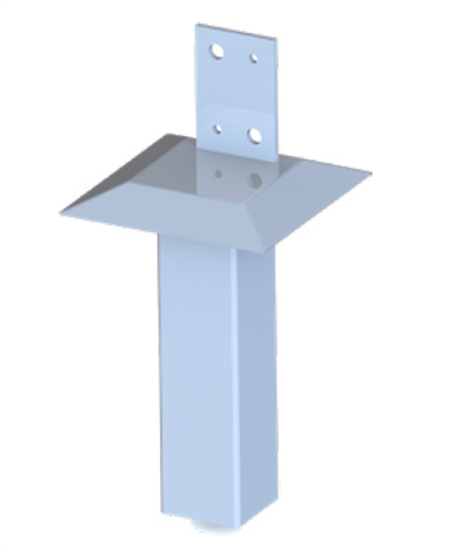 TELESCOPIC HEAD 75mm SUITS 65mm POST