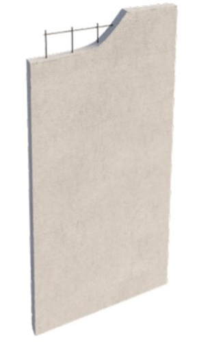 HARDIE™ GRAVIS PANEL WALL 75MM