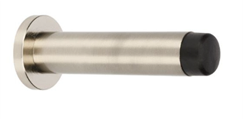 ZANDA DOOR STOP SKIRTING 85mm BRUSHED NICKEL