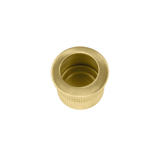 FINGER PULL (EDGE) CIRCULAR 29mm Ø SATIN BRASS