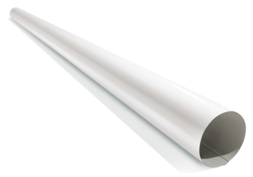 DOWNPIPE ROUND 80MM PVC
