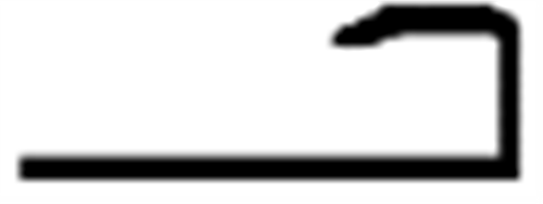 ALUMINIUM TRIM WALLBOARD EDGE CLEAR