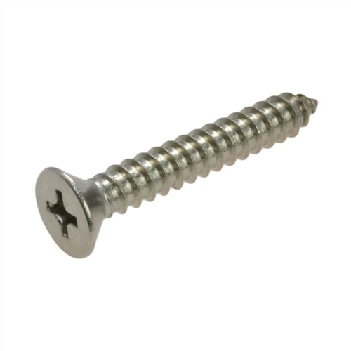 BIOWOOD CLADDING SCREWS STAINLESS STEEL COUNTERSUNK 8g x 30mm