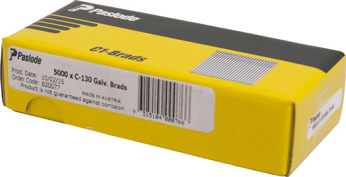 PASLODE  18GA C1 SERIES GALVANISED BRADS PK5000 - 30mm