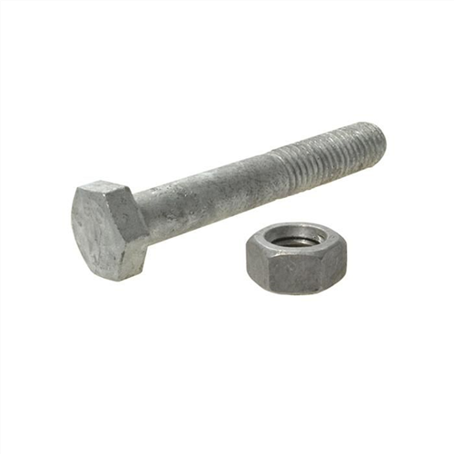 BOLTS & NUTS HEX METRIC M20 GALVANISED 20mm