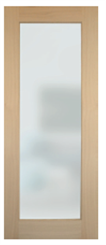 HUME DOOR AURA RANGE WHITE OAK AUR1L