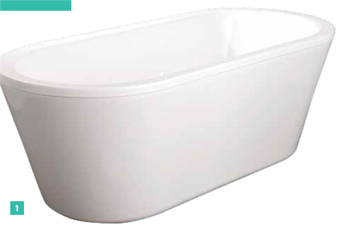 BATH MERGE MKII FREESTANDING 1740 X 800 X 600mm