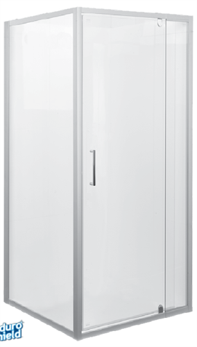 SHOWER SCREEN KIMBERLEY 900X900 DOOR AND RETURN PANEL SET
