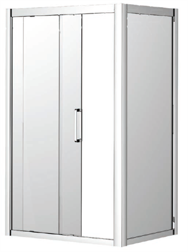 SHOWER SCREEN CORSICA SLIDER 1220 FRONT PANEL SET