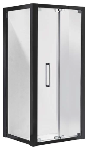 SHOWER SCREEN CORSICA BI-FOLD 900 RETURN PANEL SET