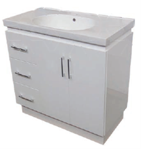 VANITY CABINET ESTI 900 COMPLETE WITH VC TOP 1TH 900 X 460 X 850mm