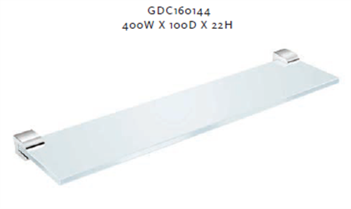 CUBE GLASS SHELF TEMPERED