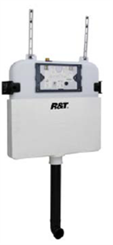 CISTERN ECONOFLUSH AIR IN-WALL UNFRAMED PNEUMATIC  (BUTTON SOLD SEPERATELY)