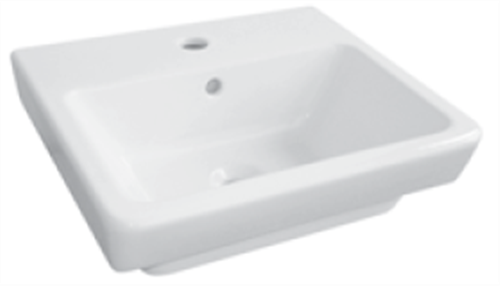 BASIN COUNTER TOP ESTI SQUARE 0TH POP UP WASTE 350 X 350mm