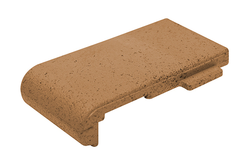 AZEK PAVER BULLNOSE RESURFACING REDWOOD PER PAVER