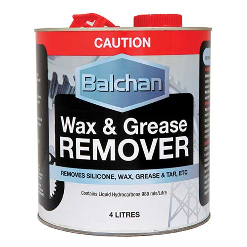 WAX & GREASE REMOVER Agnew Building Supplies