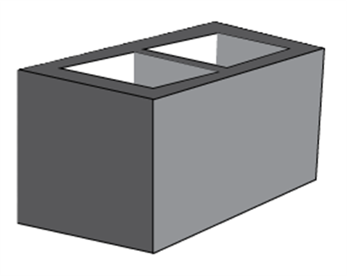 BLOCK MASONRY BETTA, COLOURED SMOOTH FACE SERIES