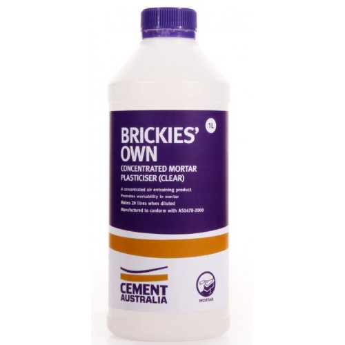 BRICKIES OWN (CONCENTRATED MORTAR PLASTICISER) 1lt