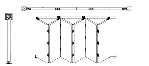 CORINTHIAN DOOR BI-FOLD Impressions STA BF (HINGED PAIR) PRIMED MDF (PMDF)