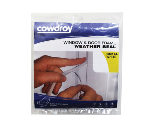 WINDOW & DOOR FRAME WEATHER SEAL FOAM (CM14A) 19 x 6mm x 5M