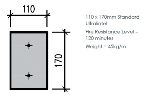 ULTRAFLOOR CONCRETE LINTEL