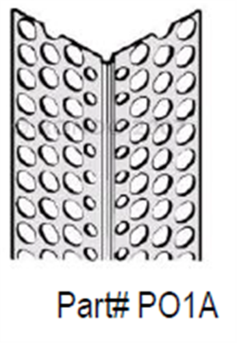 USG PO1 CORNER BEAD 90 DEGREE PERFORATED 30mm