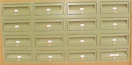 LETTERBOX WALL TYPE No 2 FRONT OPENING - 245mm