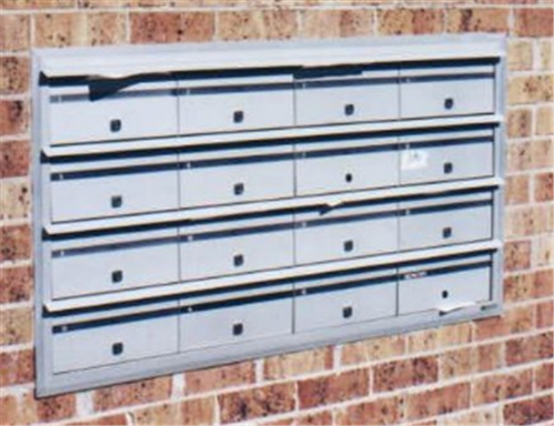 LETTERBOX EXTRUDED ALUMINIUM BANKS - ALTONE URBAN