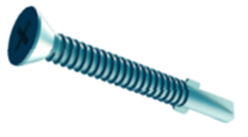 SPANTEC WING TEK SCREWS CL3 16 X 45mm BAG 500